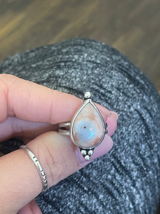 Ocean jasper ring